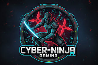 design a professional ninjas gaming logo
