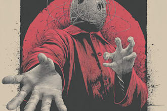 draw a horror illustration