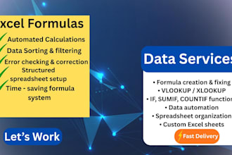 fix , write and automate excel formulas
