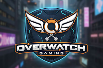 design a professional overwatch gaming logo