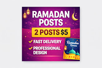 create ramadan designs for instagram posts fast