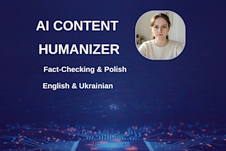 humanize and fact check your ai content