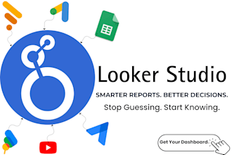 build a professional google looker studio dashboard for data visualisation