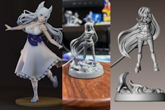 do 3d anime figure 3d model nsfw action figure warhammer 40k 3d toys 3d printing