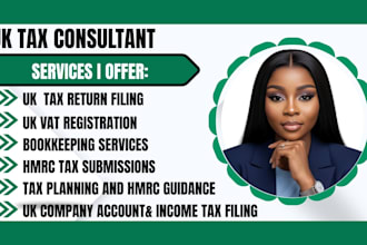 uk company account, UK tax vat return, corporation tax ct600 and UK tax filling
