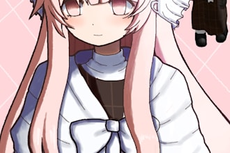 draw your roblox character in my anime art style