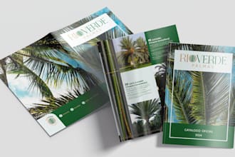 professional catalog design of your company
