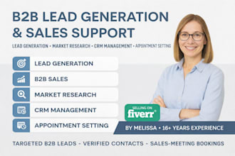 generate targeted b2b leads prospect lists and sales ready contacts
