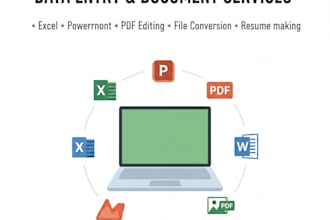 do all ms office work excel word powerpoint accurately