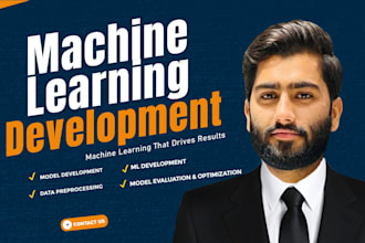 do machine learning and python development