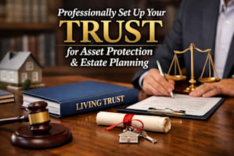 professionally set up your trust for asset protection and estate planning