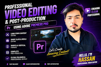 do youtube video editing,video post production in premiere pro