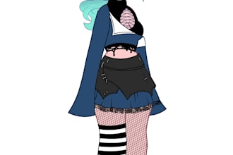 do my best to make your character come to life in my style