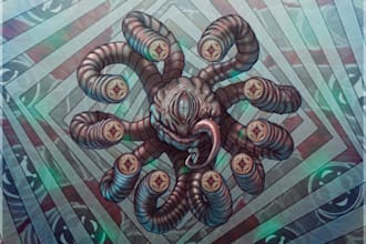 draw your character design or monster design