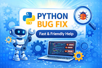 fix errors or bugs in your python code fast