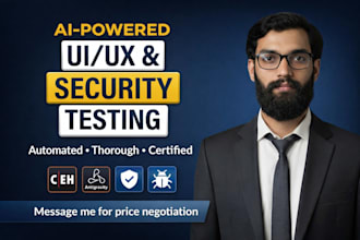 be your expert for automated web app testing and bug fixing