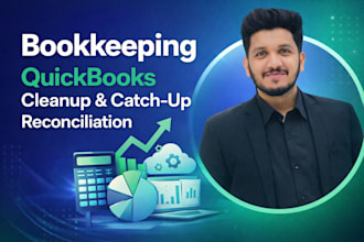 do bookkeeping, quickbooks cleanup, catch up, reconciliation