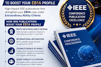 write and publish conference paper in ieee to boost eb1a profile