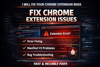 fix chrome extension bugs and manifest v3 issues