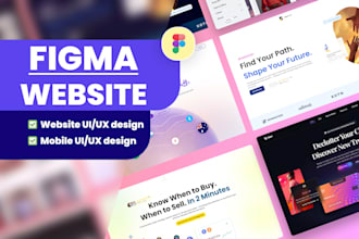 create a clean figma website mockup for your business