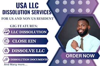 do US llc dissolution, dissolve llc, close ein and close llc in all US states