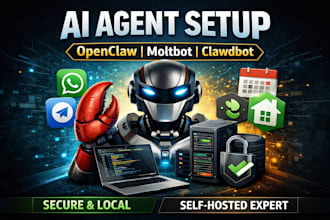 install secure and customize your clawdbot moltbot openclaw ai agent