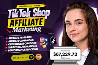 set up tiktok shop affiliate marketing, grow tik tok shop for creators
