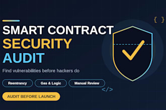 audit your smart contract for security vulnerabilities and bugs