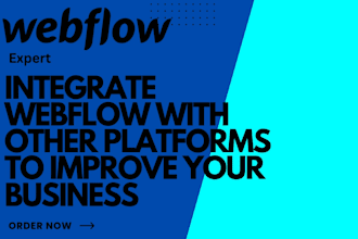 webflow development, integration, business website with payment gateway