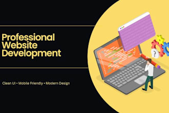 create modern responsive react website