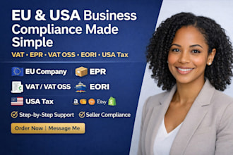 your company registration in eu epr vat registration vat oss and eori USA tax
