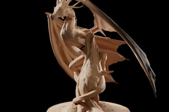 sculpt your character for printing