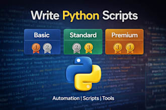 write python automation scripts