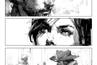 comic book illustration with comic book illustrator