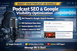 optimize podcast for better google search visibility