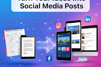 turn your ideas or videos into viral social media content