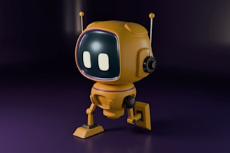 3d modeling for cartoon character and 3d pringting