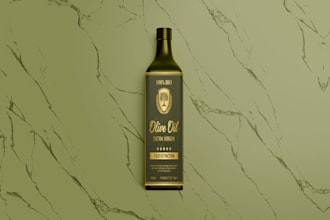 do packaging and label for olive oil, cooking oil, coconut oil, ghee and canola