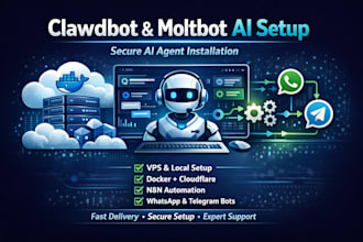 setup, fix, and integrate openclaw ai agents, moltbot, and clawdbot