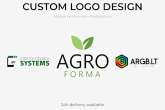 design a clean logo for your small business