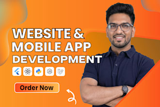 do website or mobile app development ios app development as flutter developer