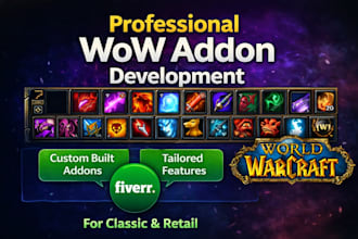 create or fix your custom wow addon