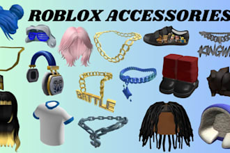 do roblox ugc accessories, layered clothing, chain, hair, necklace, and hats