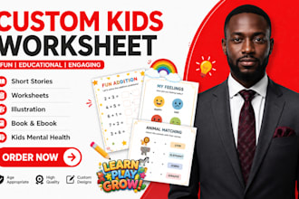 do attractive kindergarten worksheets for kids