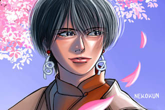 do fanart or oc illustration