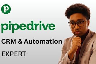 set up pipedrive CRM pipedrive workflow automation zapier