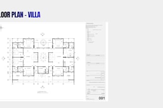 draw a clean and accurate autocad floor plan