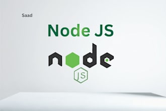 be your node js developer for developing apis and backend