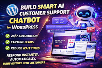 build wordpress ai customer support chatbot for your wordpress website