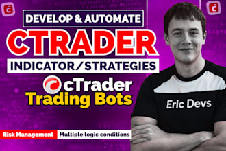 do ctrader strategy, indicator, ctrader trading bot development calgo automation